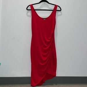 NWNT Venus Red Asymmetrical Dress